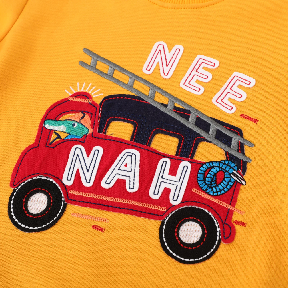 The FIRETRUCK Boys Sweater