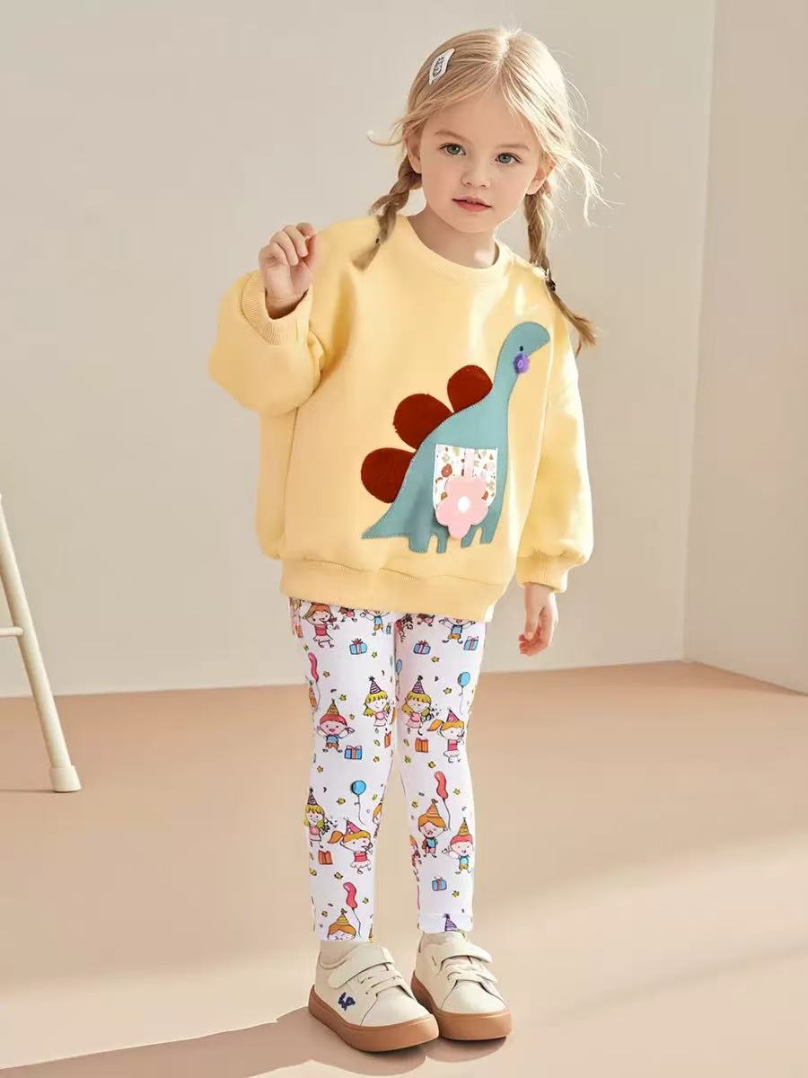 The DINO DAYS Girls Pant Set