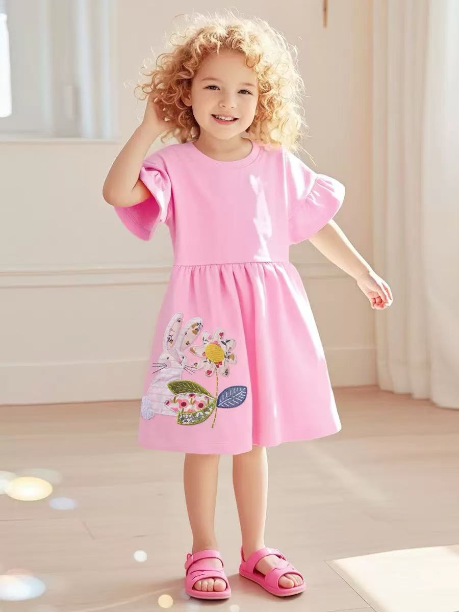 The BUNNY Applique Dress