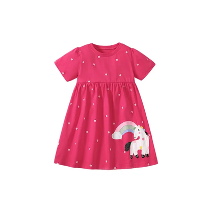 The UNICORN Applique Dress