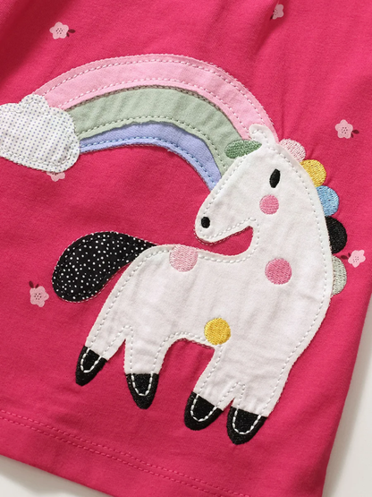 The UNICORN Applique Dress