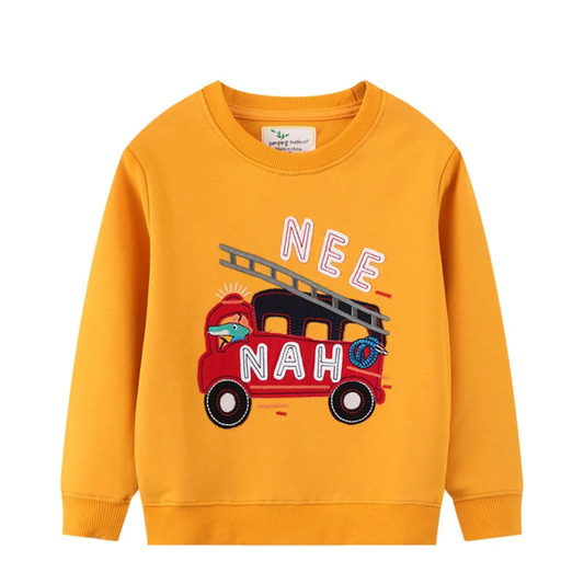 The FIRETRUCK Boys Sweater
