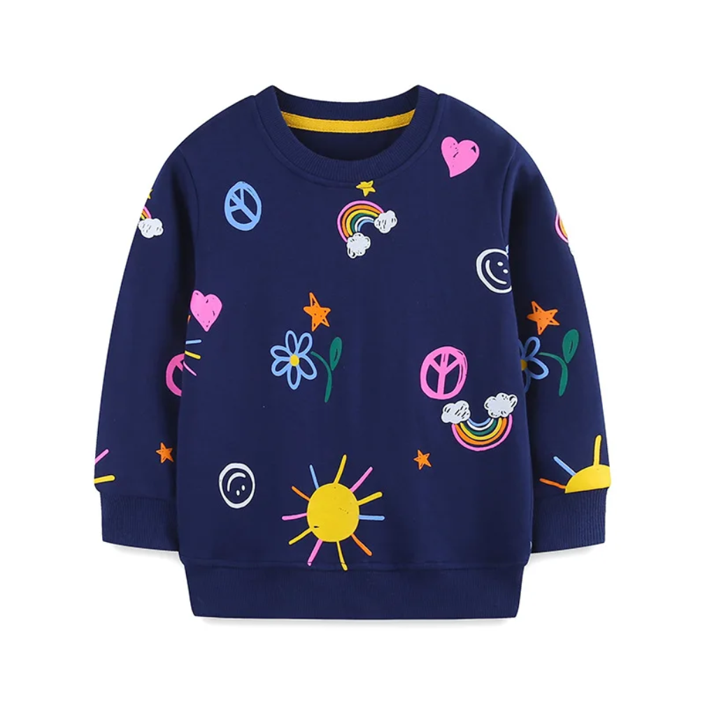 The PLAYFUL PATCH Girls Sweater