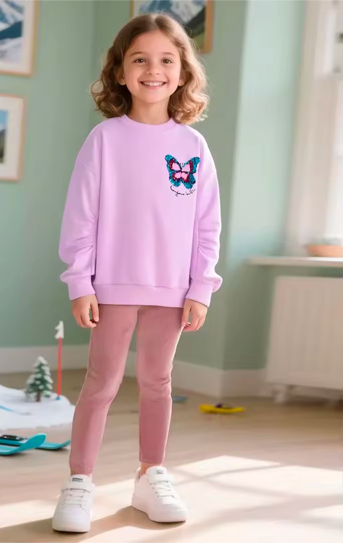 The FLUTTER COZY Girls Set